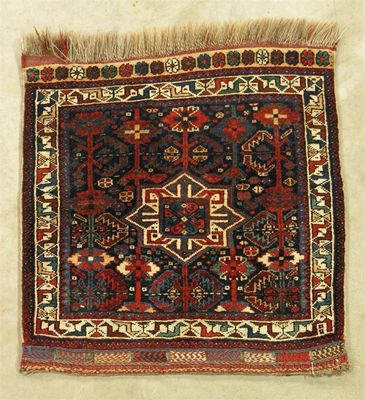 Appraisal: A Khamseh bag face Fars province South West Persia c