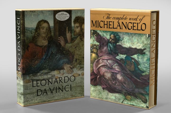 Appraisal: Two Art Books consisting of The Complete Works of Michelangelo