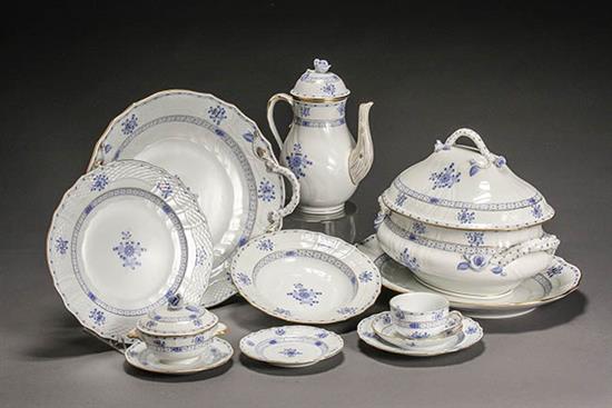 Appraisal: Herend 'Blue Garden' Dinner Service - s Consisting of Dinner