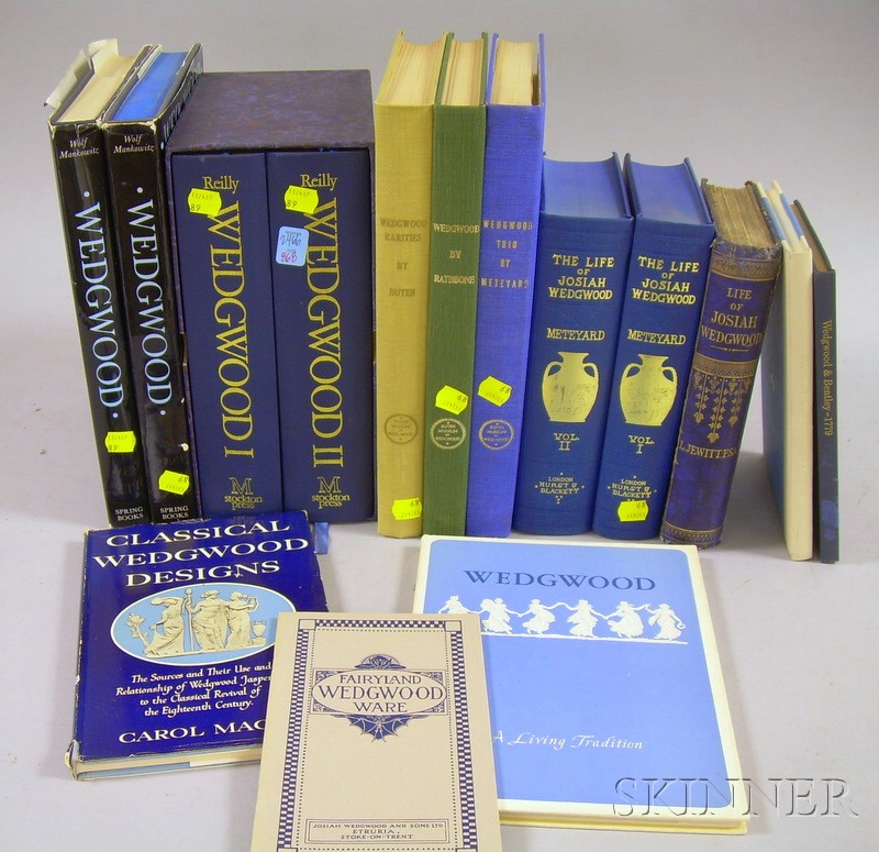 Appraisal: Thirteen Wedgwood and Related Reference Books including Meteyard The Life