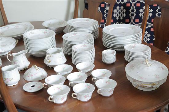 Appraisal: GROUP OF HAVILAND CHINA Ninety-nine piece set of Haviland China