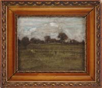 Appraisal: HENRY MUHRMAN American - HAMPSTEAD HEATH Pastel landscape shows green