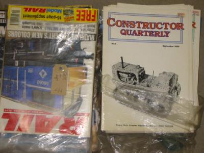 Appraisal: Constructor Quarterley - The History of Model Miniature Railways Parts