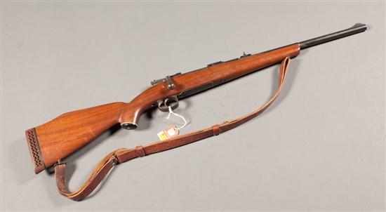 Appraisal: Swedish Mauser rifle modified stock and barrel marked ''Carl Gustafs