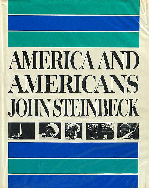 Appraisal: STEINBECK JOHN America and Americans New York Viking Press Half-green