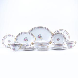 Appraisal: Ninety One Pc Limoges Raynaud Co Porcelain Dinnerware Includes dinner