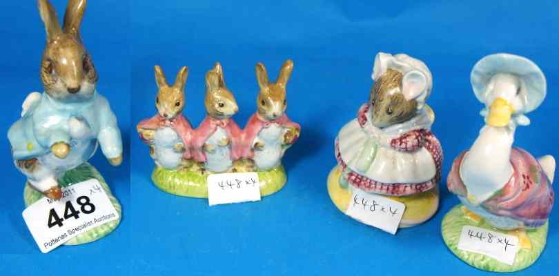 Appraisal: Royal Albert Beatrix Potter Figures The Old Woman in a