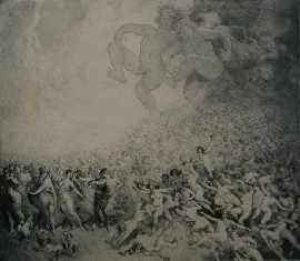 Appraisal: Norman Lindsay - Allegro Vivace th Symphony etching and stipple