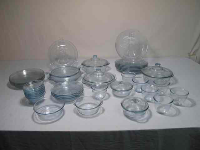 Appraisal: Set of Fire King ''Sapphire blue'' depression glass ovenware pieces