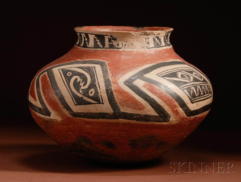 Appraisal: Southwest Prehistoric Polychrome Olla Tonto c - A D with