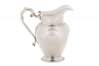 Appraisal: Preisner Silver Co Sterling Handled Pitcher Preisner Silver Co American