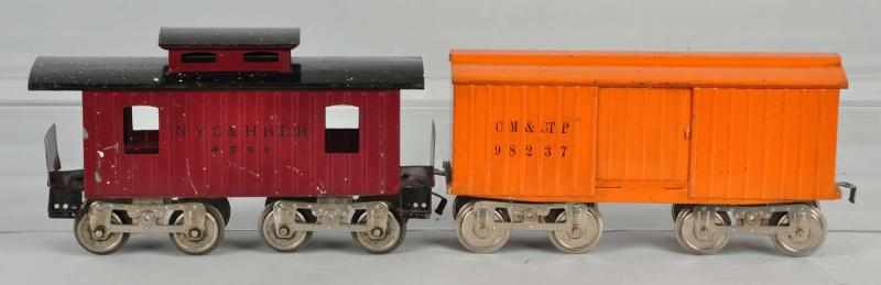 Appraisal: Lot of Lionel No Series Freight Train Cars Description American