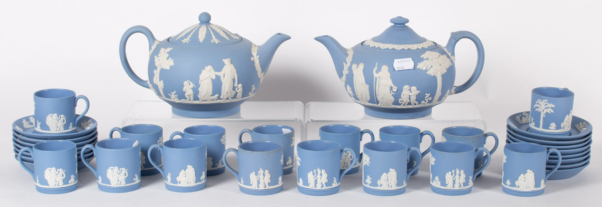 Appraisal: Assortment of Wedgwood including two teapots and cups and saucers