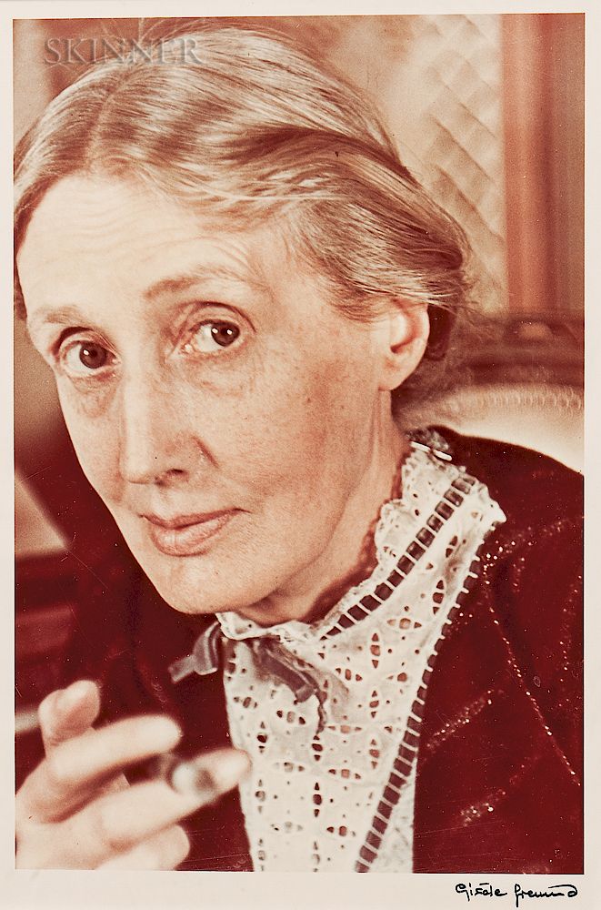 Appraisal: Gis le Freund French - Virginia Woolf Gis le Freund