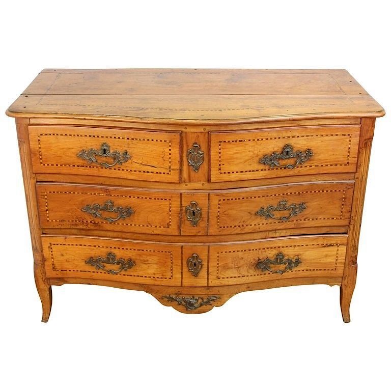 Appraisal: Baroque Revival Walnut Marquetry Commode Baroque revival walnut commode German