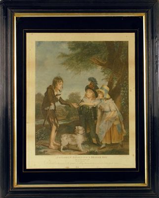 Appraisal: After William Beechy 'Children Relieving a Beggar Boy ' a