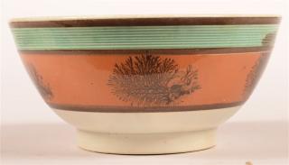 Appraisal: Black Seaweed Mocha China Small Mixing Bowl - h x