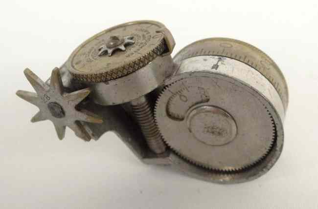 Appraisal: Cyclometer '' Lowe's Cyclometer Capitol Mfg Co Chicago Ill