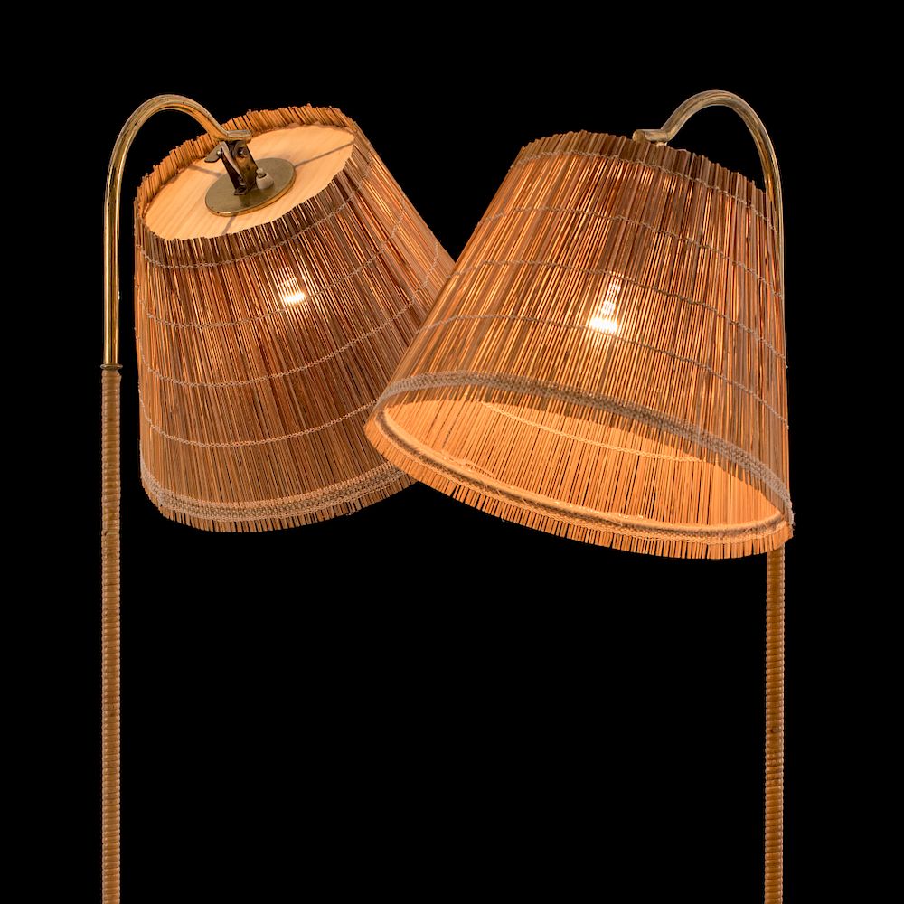 Appraisal: Paavo Tynell A set of two awesome floor lamps with