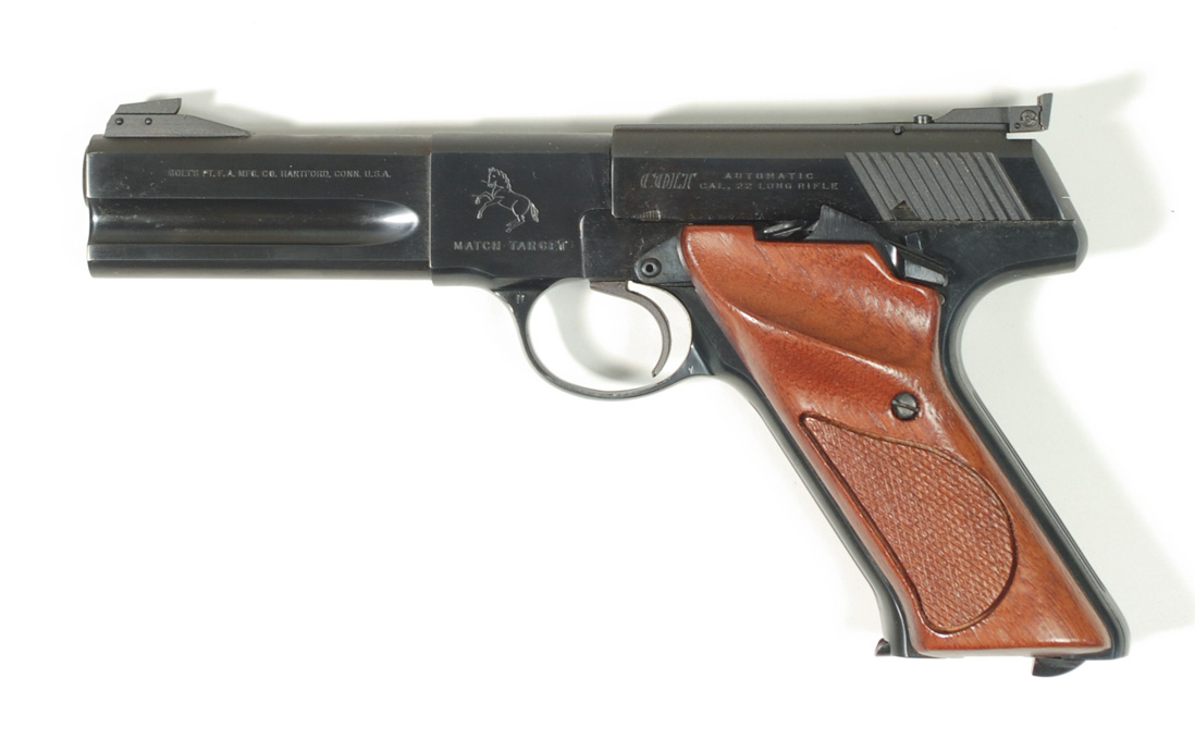 Appraisal: COLT WOODSMAN MATCH TARGET SEMI AUTOMATIC PISTOL lr caliber barrel