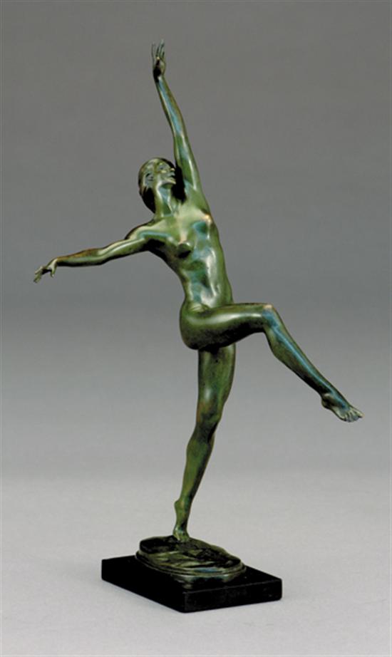 Appraisal: Harriet Whitney Frishmuth New York - DESHAbronze with green patina