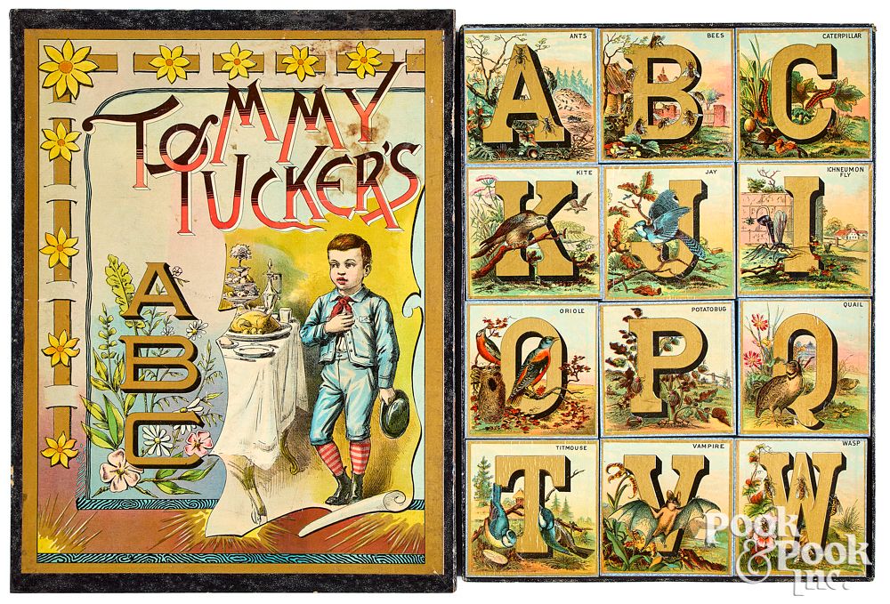 Appraisal: Tommy Tucker ABC picture blocks Tommy Tucker's ABC picture blocks