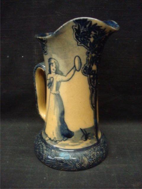 Appraisal: Royal Doulton 'Morrisian' Art Nouveau Jug From a Port Washington