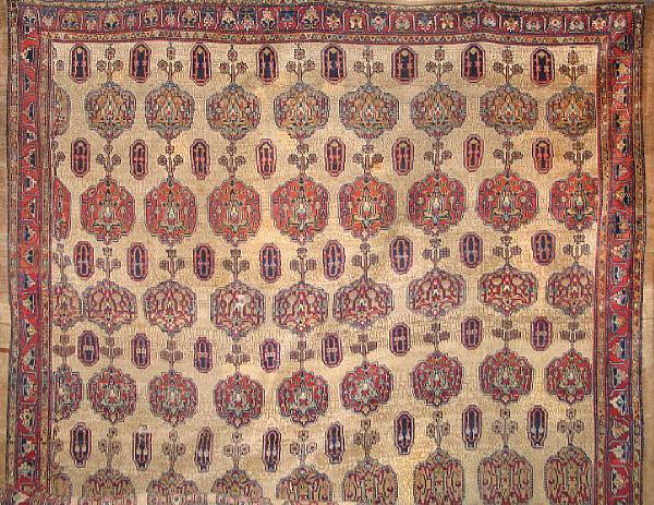 Appraisal: A Hamadan carpet Central Persia circa size approximately ft in