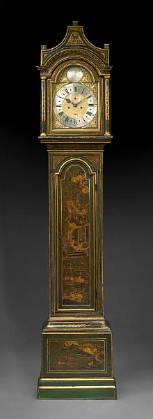 Appraisal: A George III lacquered tall case clock John Thompson London