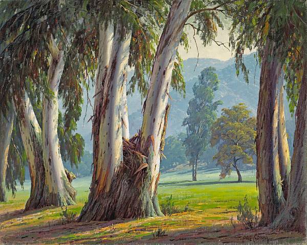 Appraisal: Paul Grimm - Griffith Park signed 'Paul Grimm' lower right