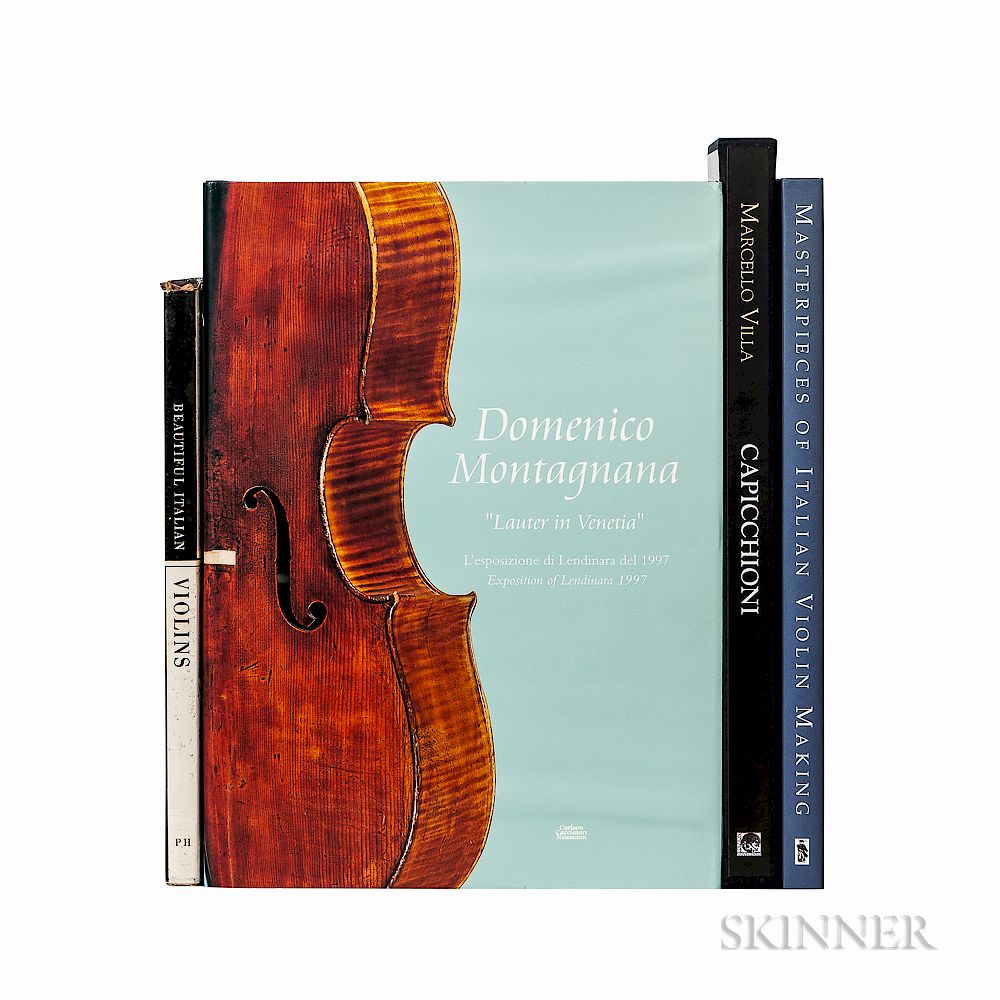 Appraisal: Four Books on Italian Violins Four Books on Italian Violins