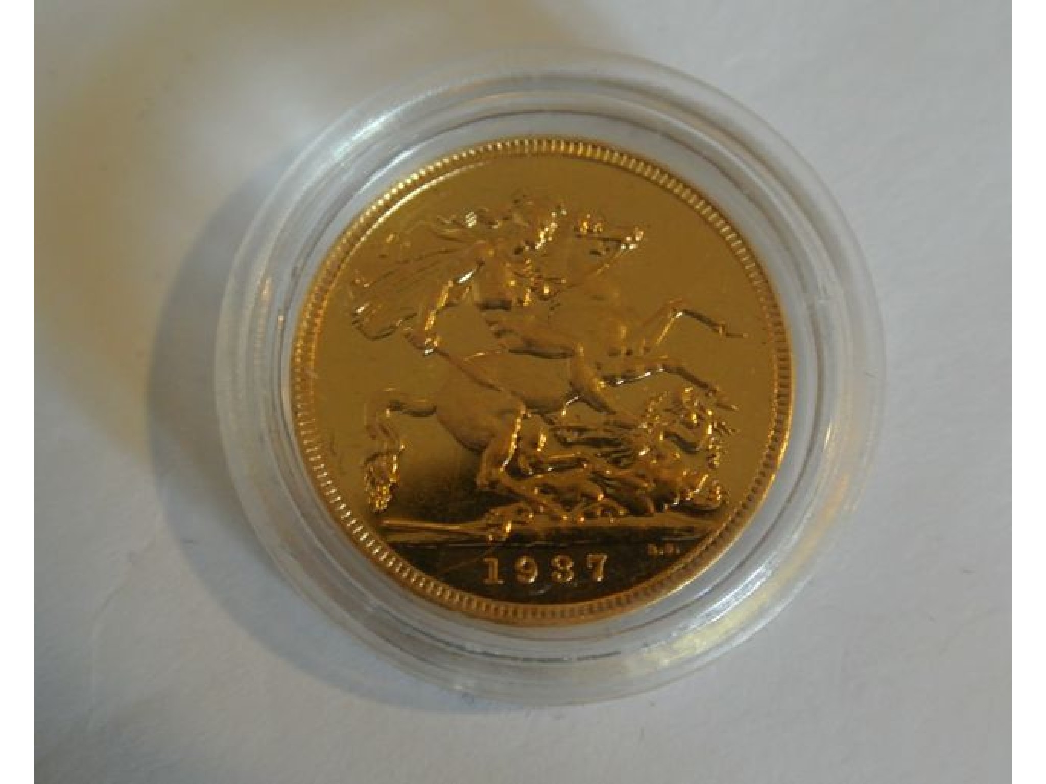 Appraisal: A King George VI Coronation Year ct Gold Proof Sovereign