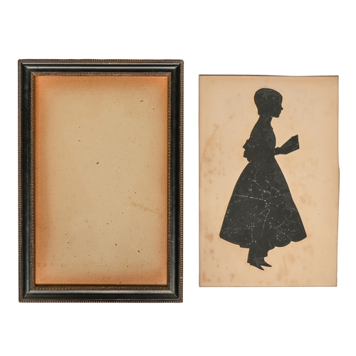 Appraisal: English Profilist - Silhouette of Kate Lupton Baroness von Schunck