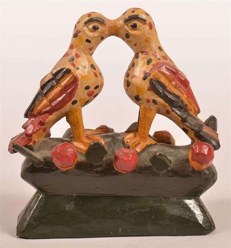 Appraisal: Rodney Boyer Schimmel Style Eagles in Nest Rodney Boyer Contemporary