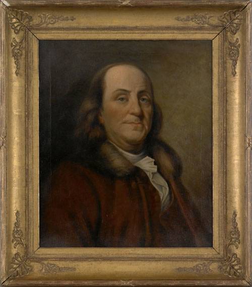 Appraisal: Fine American oil on canvas portrait early th c of