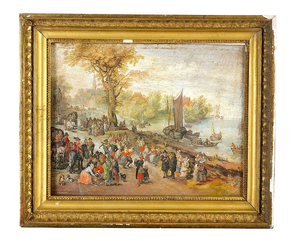 Appraisal: Jan Bruegel der J ngere - - manner Jan Brueghel