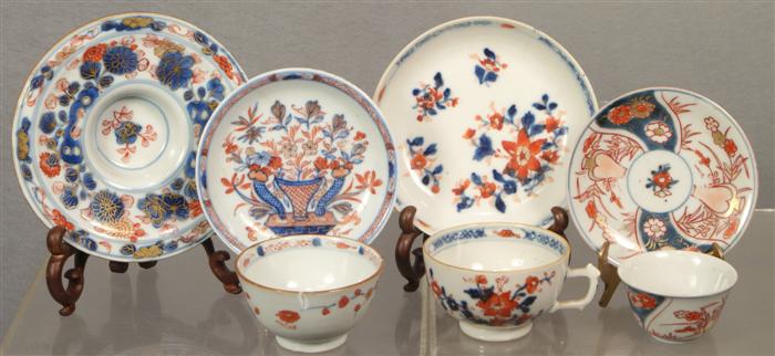 Appraisal: Lot of pieces of Chinese Export and Chinese Imari pattern