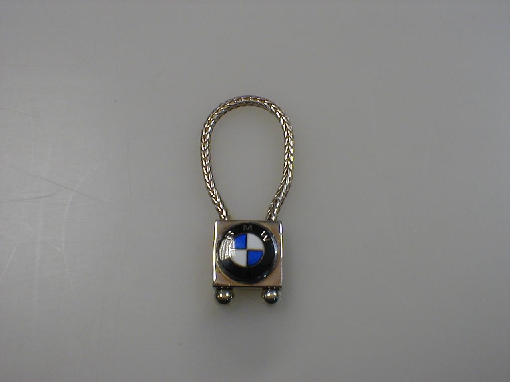 Appraisal: A BMW silver key ring