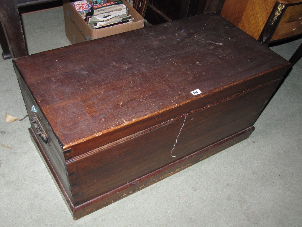 Appraisal: Pine blanket box