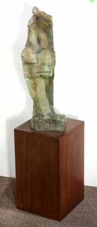 Appraisal: Bronze John Denning John Denning American Contemporary Study bronze sculpture