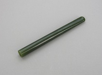 Appraisal: Nephrite Jade Cigar Holder Nephrite jade cigar holder Offered in