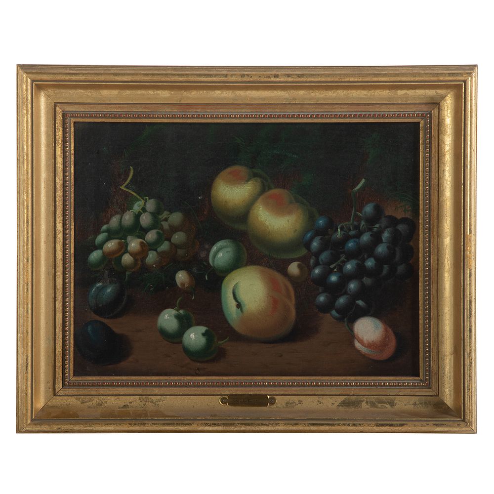 Appraisal: W Levin Still Life Flowers and Fruit oil Late th