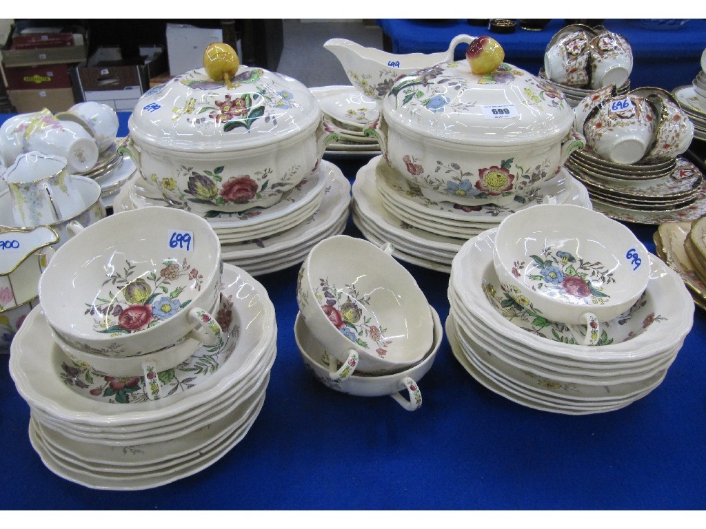 Appraisal: Copeland Spode 'Gainsborough' dinner service to include two tureens ahets