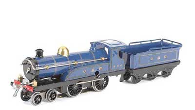 Appraisal: Hornby O Gauge No - - Loco and Tender CR