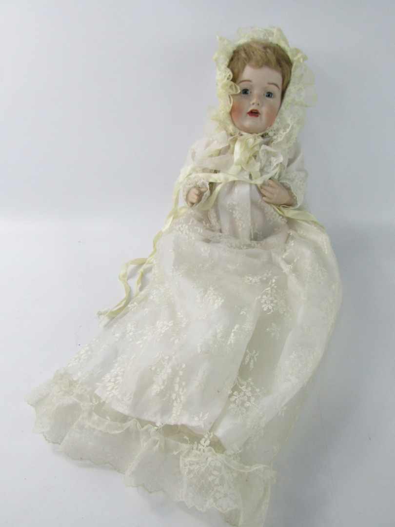 Appraisal: A Kestner bisque head Hilda doll JBK