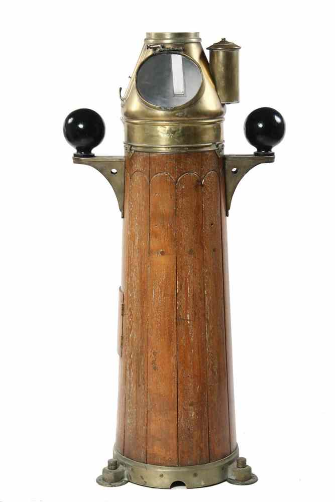 Appraisal: SHIP'S BINNACLE - Ships Binnacle by McLeod Sons Liverpool on