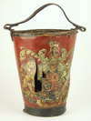 Appraisal: FIRE BUCKET - Late th C English fire bucket leather