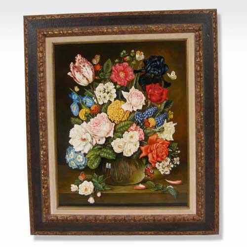 Appraisal: Valentina Wargo Russian - Floral Still Life signed V Wargo