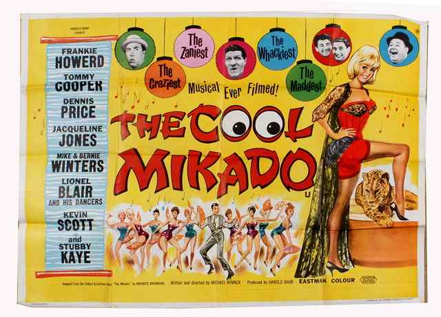 Appraisal: THE COOL MIKADO opera starring Frankie Howerd British quad x