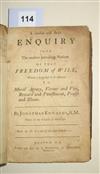 Appraisal: EARLY AMERICAN IMPRINT Edwards Jonathan A Careful and Strict Enquiry